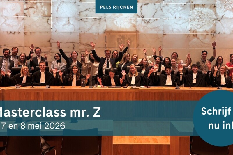 Pels Rijcken Masterclass Mr. Z